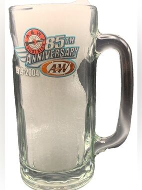 Vintage Pre Owned A&W Root Beer 85th Anniversary Tall D Handle Mug 1919-2004